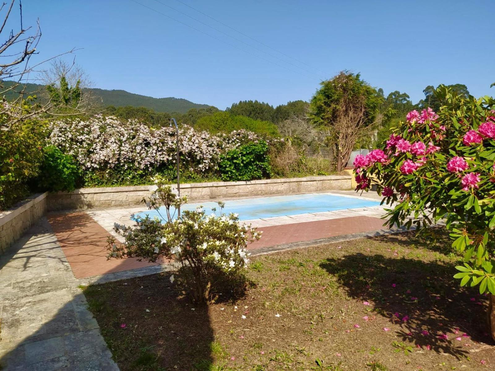 Apartamento Con Jardin Y Piscina Temporada Verano Privados Samieira Exterior photo
